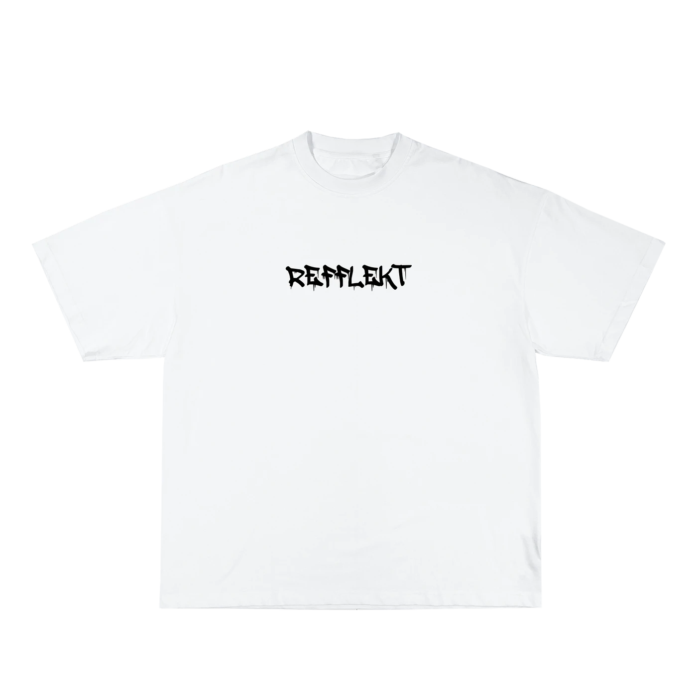 REFFLEKT Toxic World biele tričko oversize