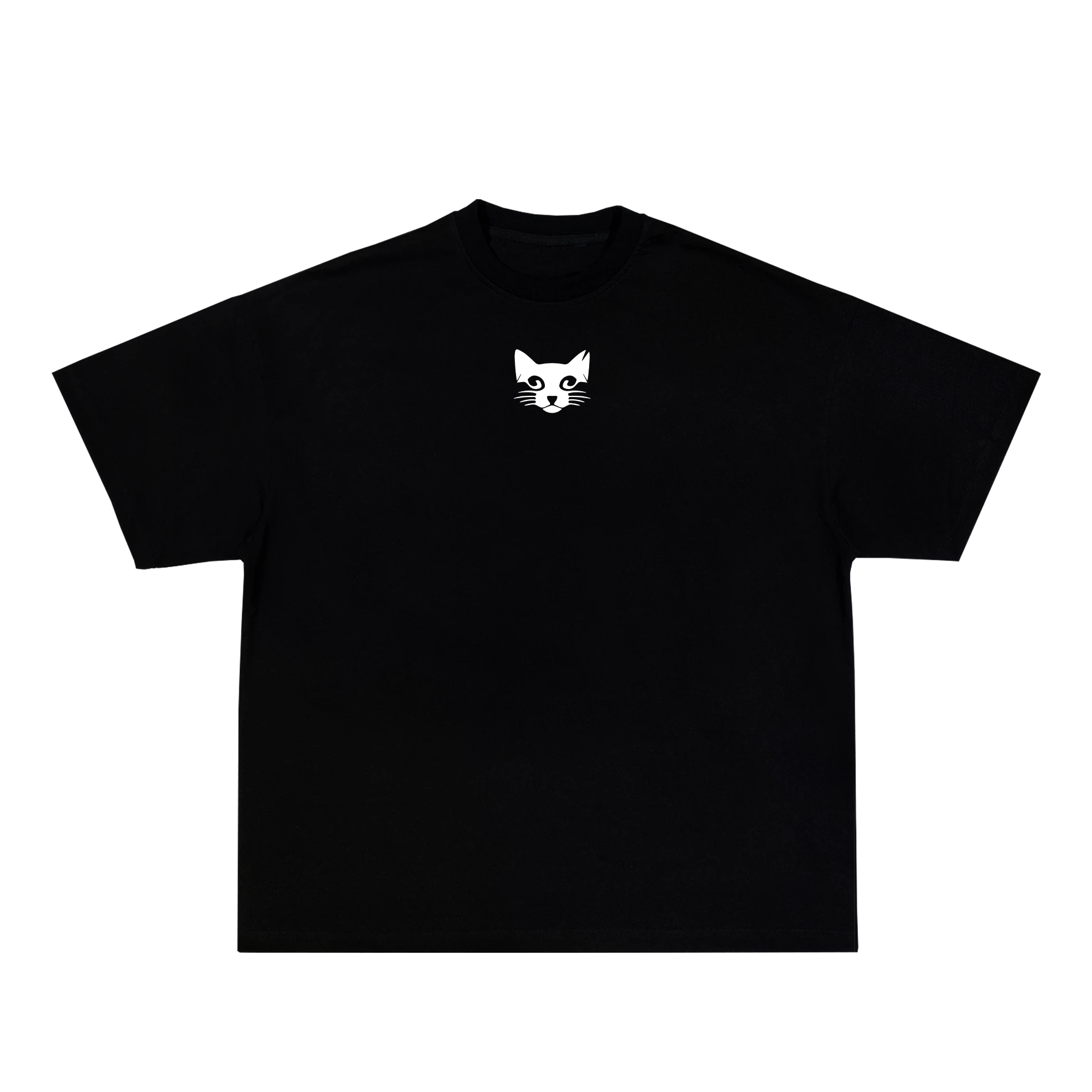 REFFLEKT čierne Reflexné tričko Oversize DESIGN 06 predná strana